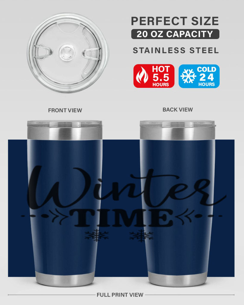 winter time 529#- winter- Tumbler