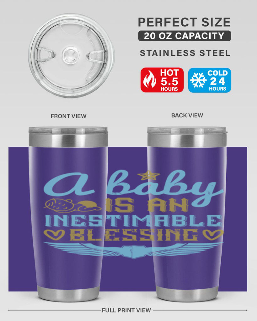 A baby is an inestimable blessing Style 141#- baby- tumbler