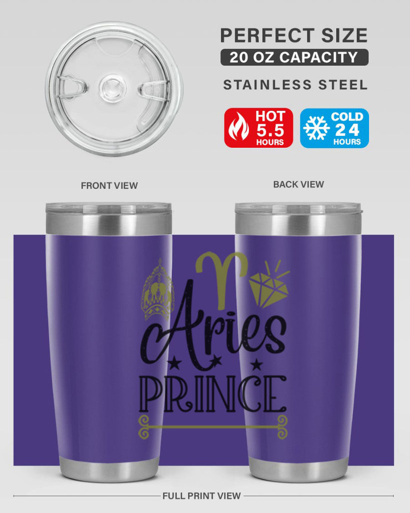 Aries prince 113#- zodiac- Tumbler