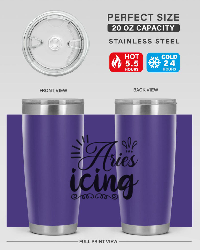 Ariesicing 105#- zodiac- Tumbler
