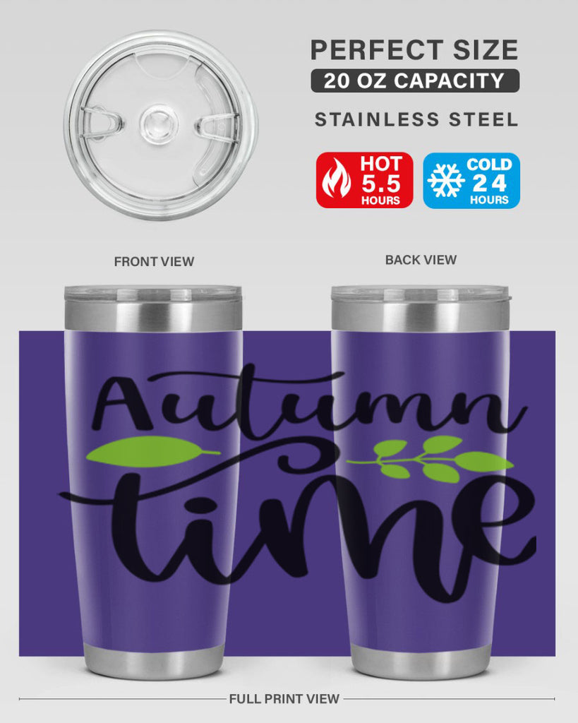 Autumn Time 35#- fall- Tumbler