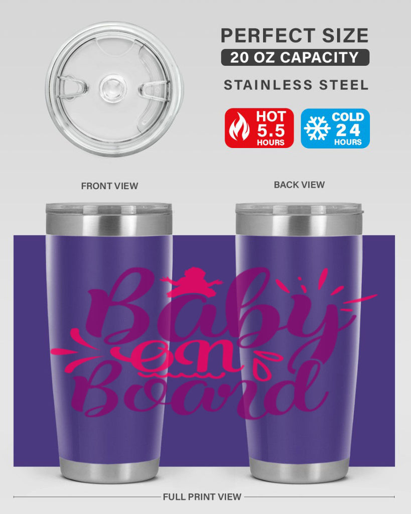 Baby On Board Style 289#- baby- tumbler