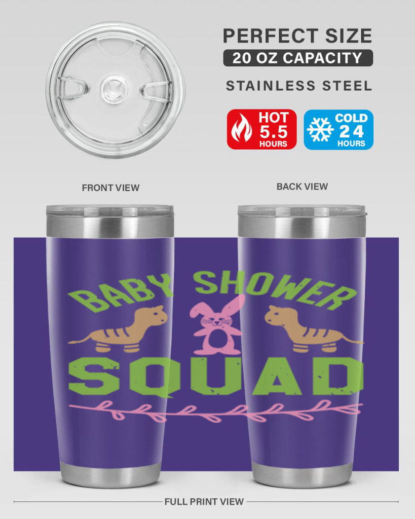 Baby Shower Squad Style 47#- baby shower- tumbler