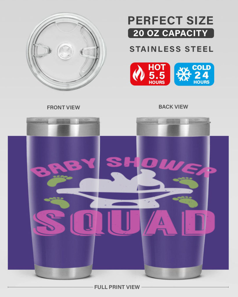 Baby shower Squad Style 152#- baby- tumbler