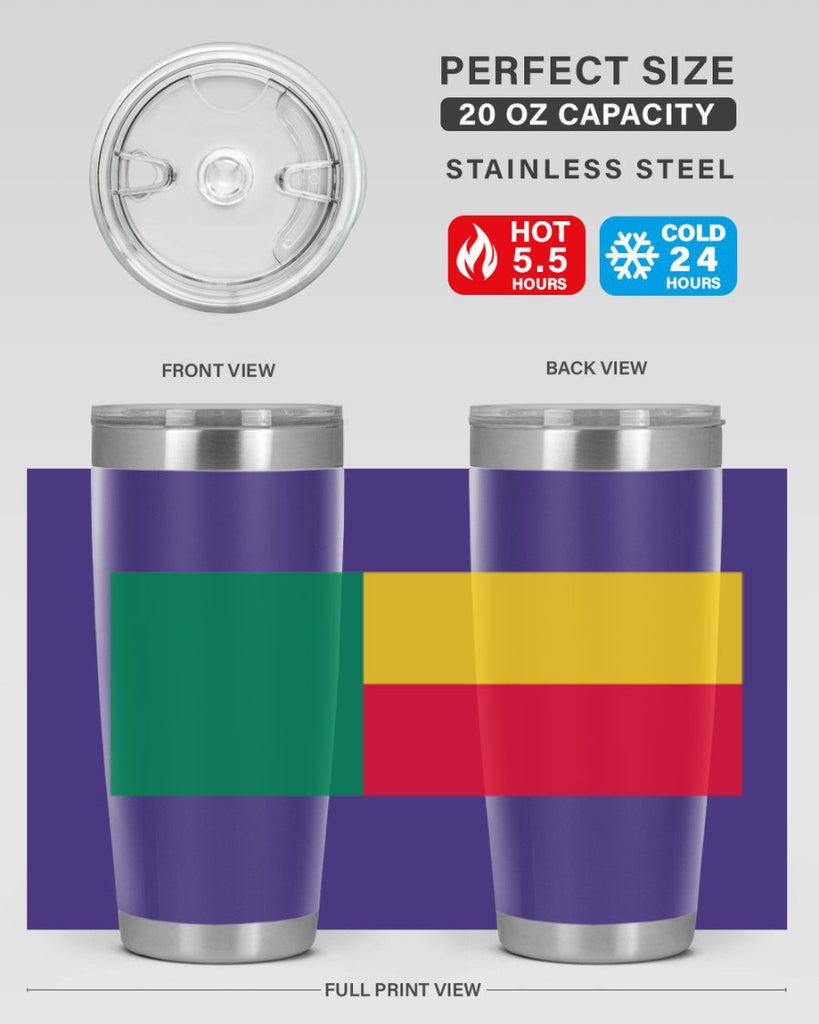 Benin 179#- world flags- Tumbler