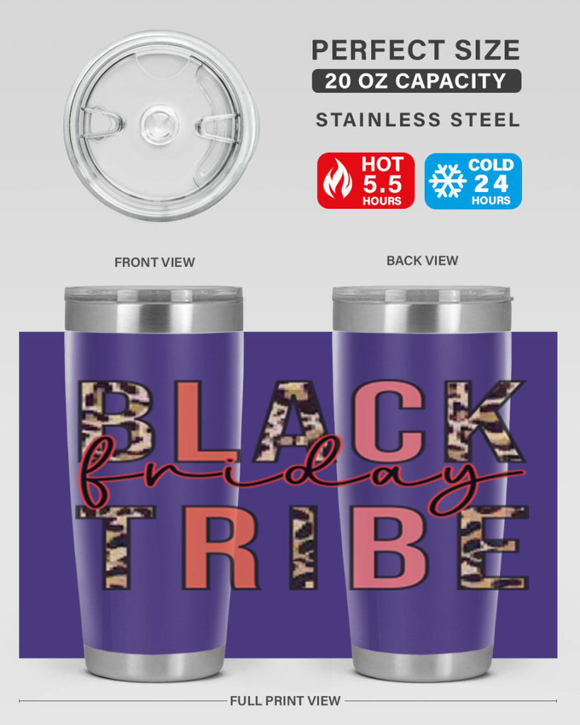 Black friday tribe 46#- fall- Tumbler