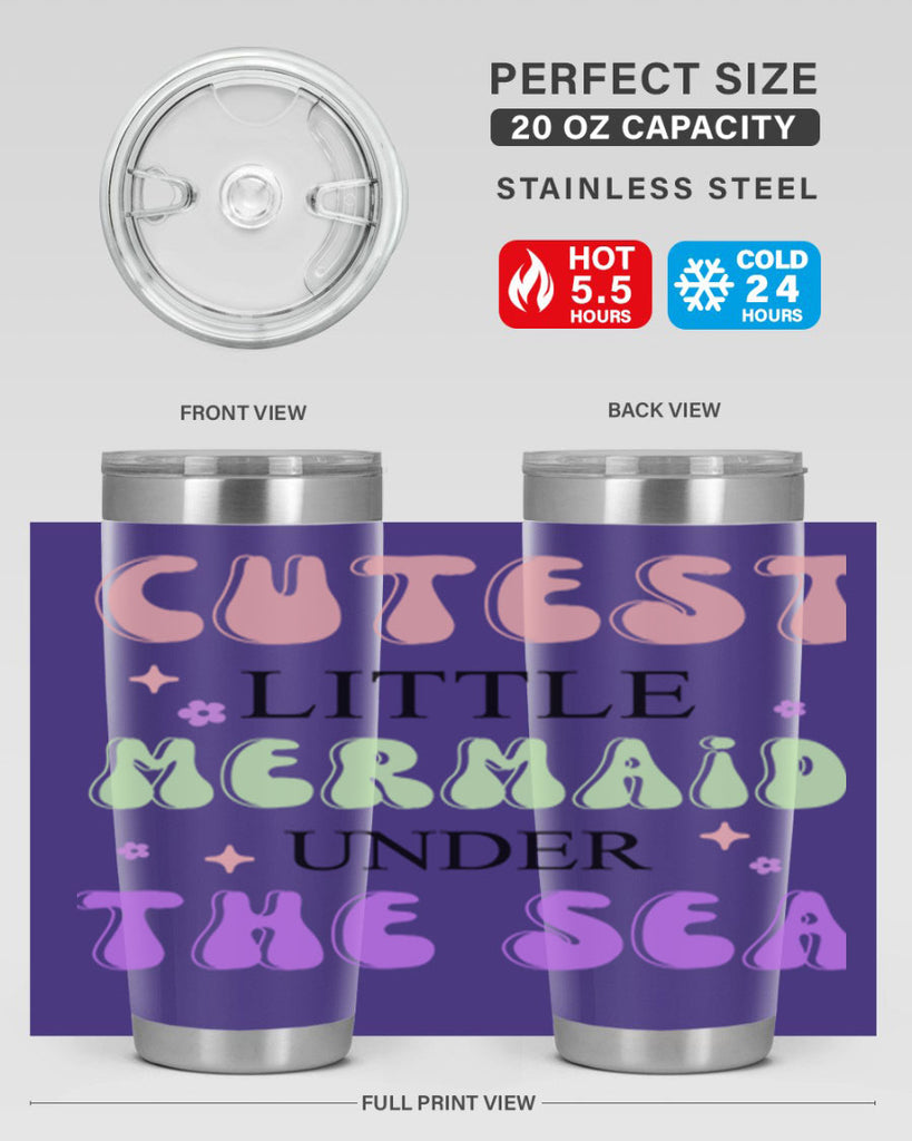 Cutest Little Mermaid Under The 99#- mermaid- Tumbler