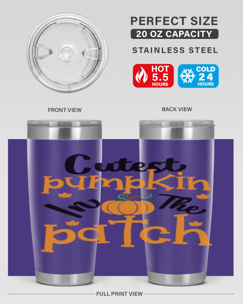 Cutestpumpkininthepatch 66#- fall- Tumbler
