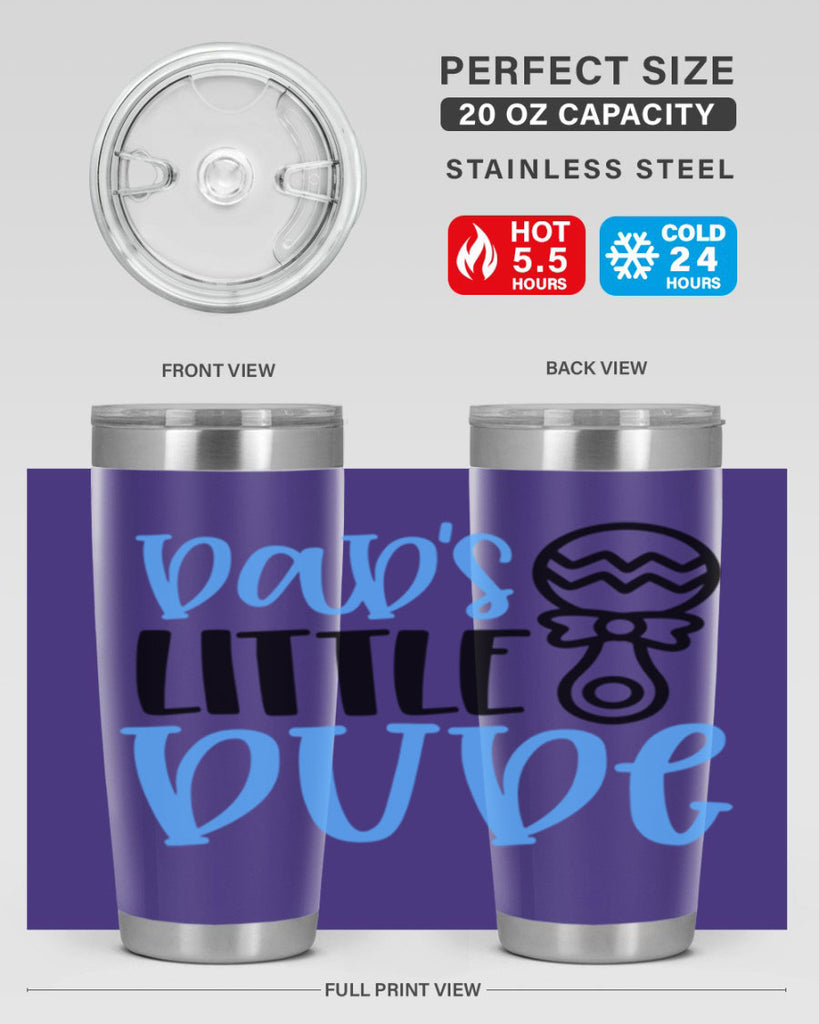 Dads Little Dude Style 102#- baby- tumbler