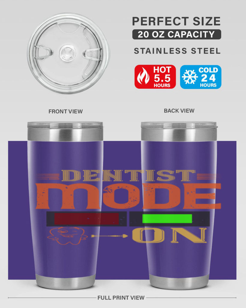 Dentist mode on Style 44#- dentist- tumbler