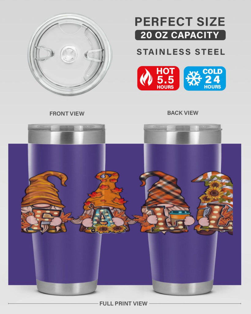 FALLGnomeAutumn 149#- fall- Tumbler