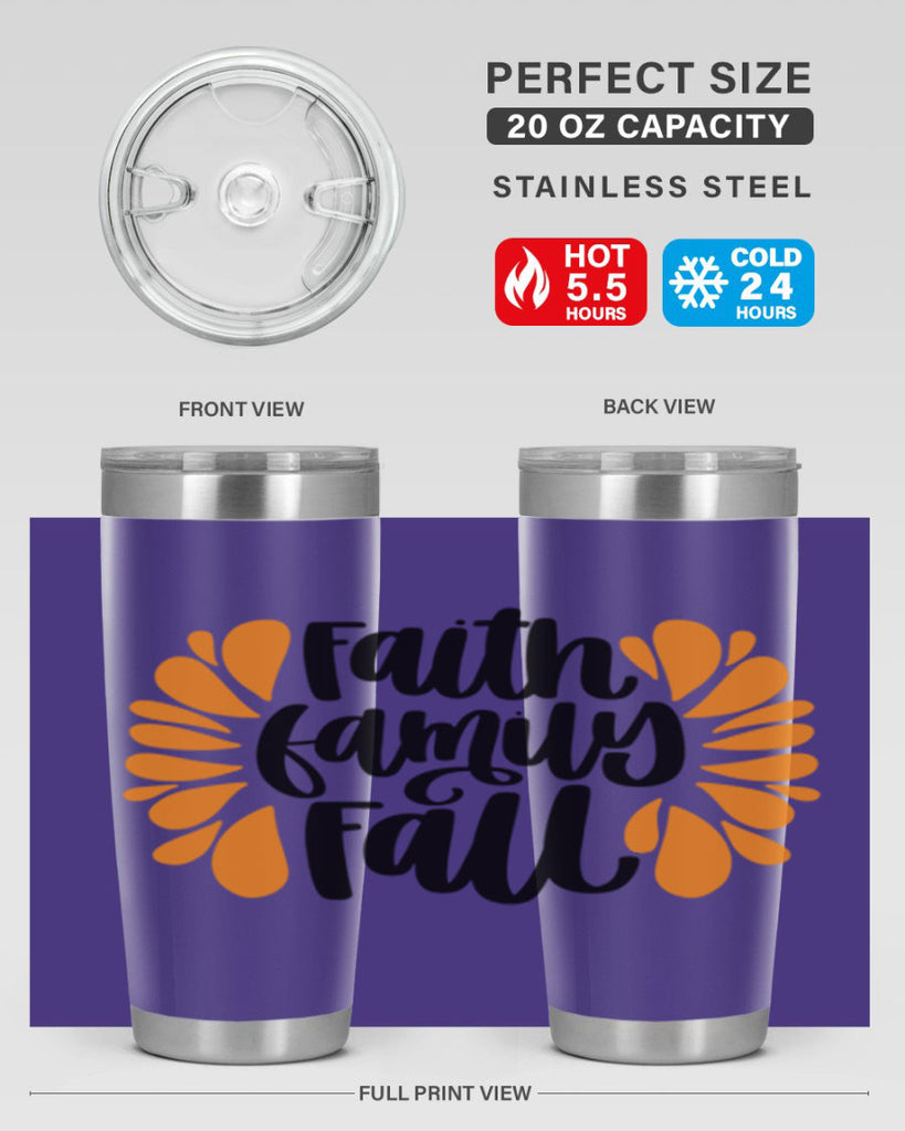 Faith Family Fall 481#- fall- Tumbler