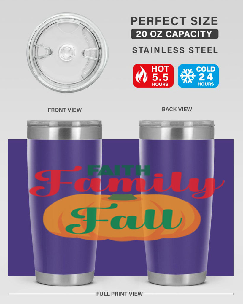 FaithFamilyFall 83#- fall- Tumbler