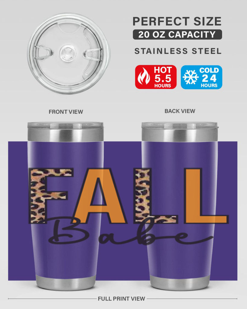 Fall Babe 87#- fall- Tumbler
