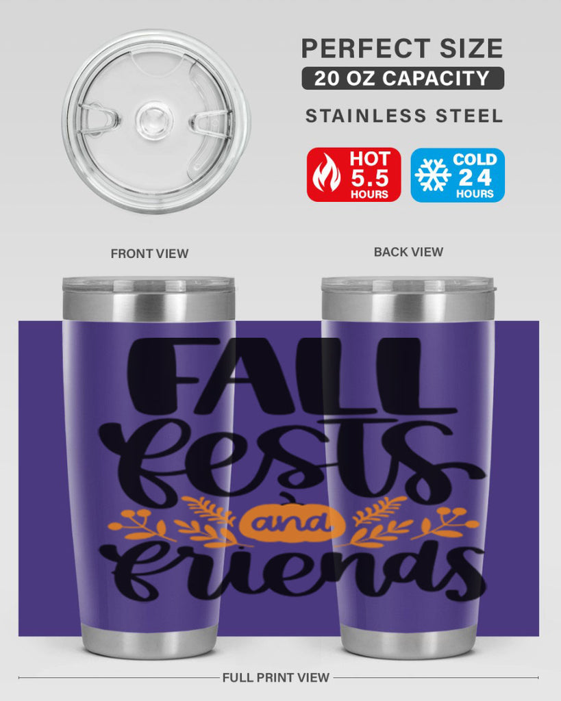 Fall Fests And Friends 484#- fall- Tumbler