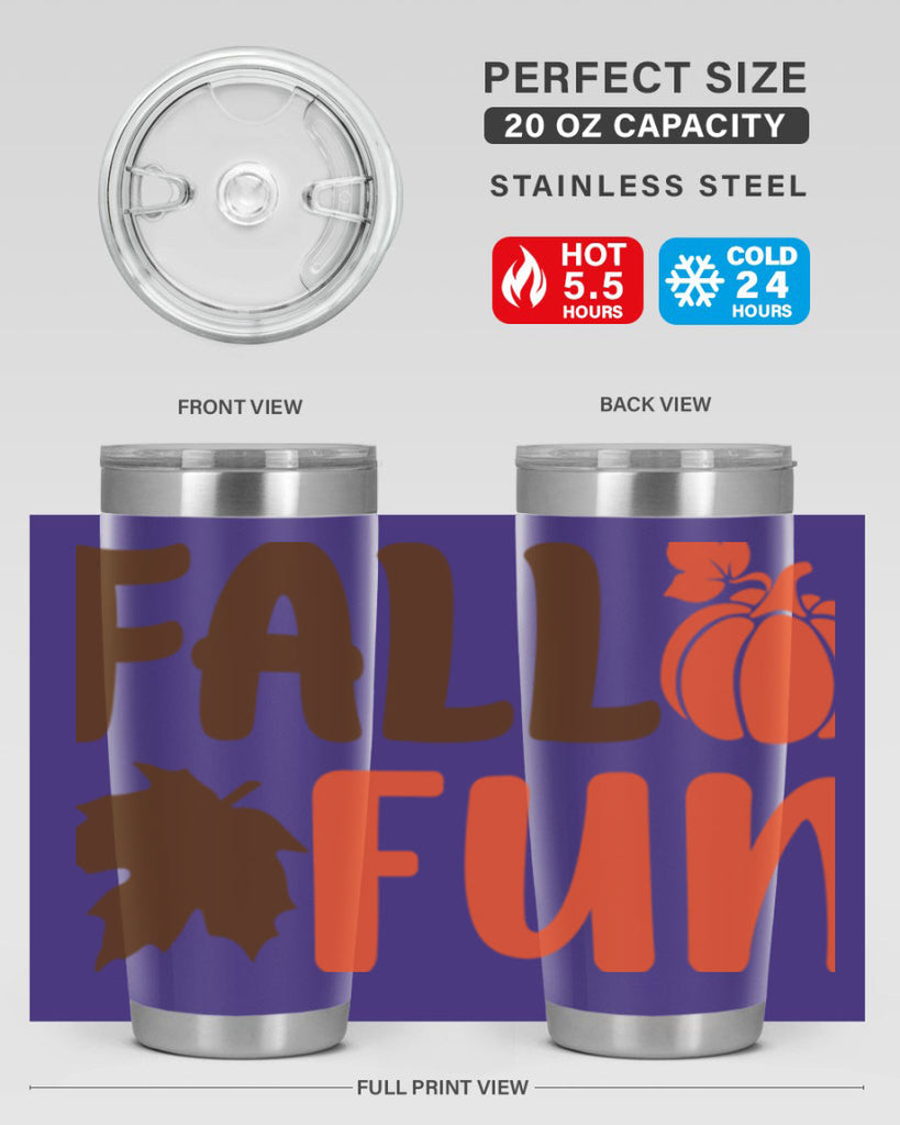Fall Fun 102#- fall- Tumbler