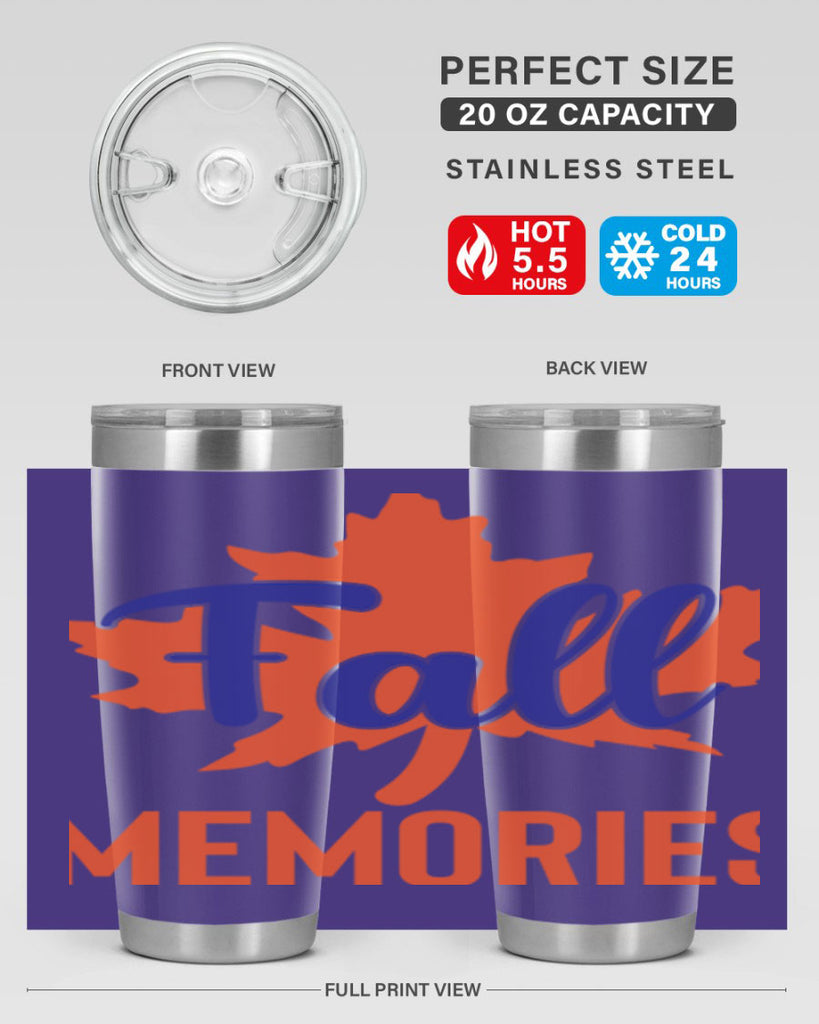 Fall Memories 124#- fall- Tumbler