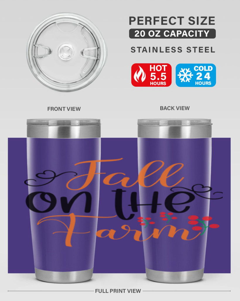 Fall On The Farm 125#- fall- Tumbler