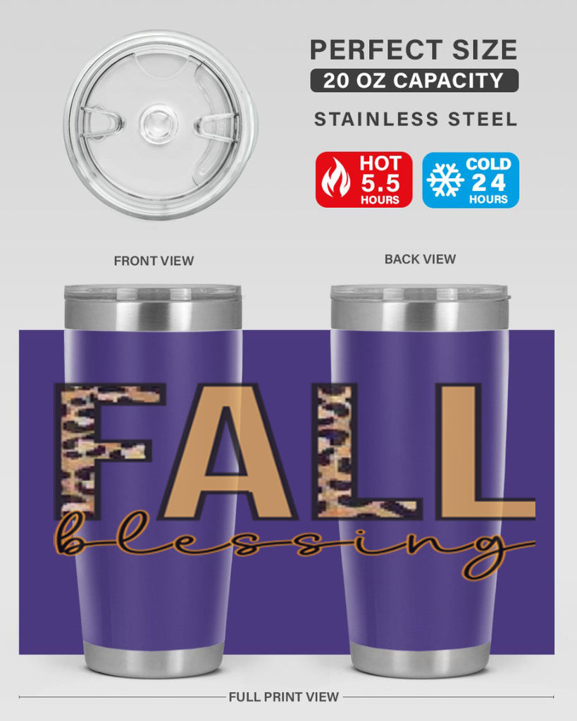 Fall blessing 90#- fall- Tumbler