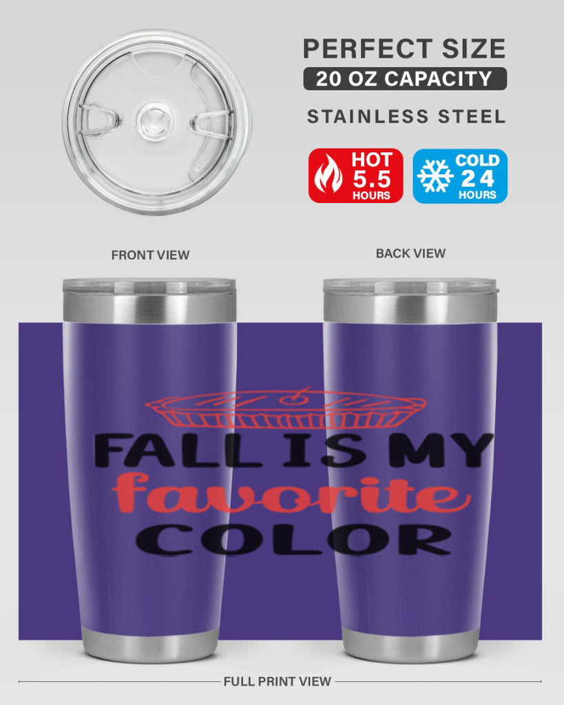 Fall is my favorite color 119#- fall- Tumbler