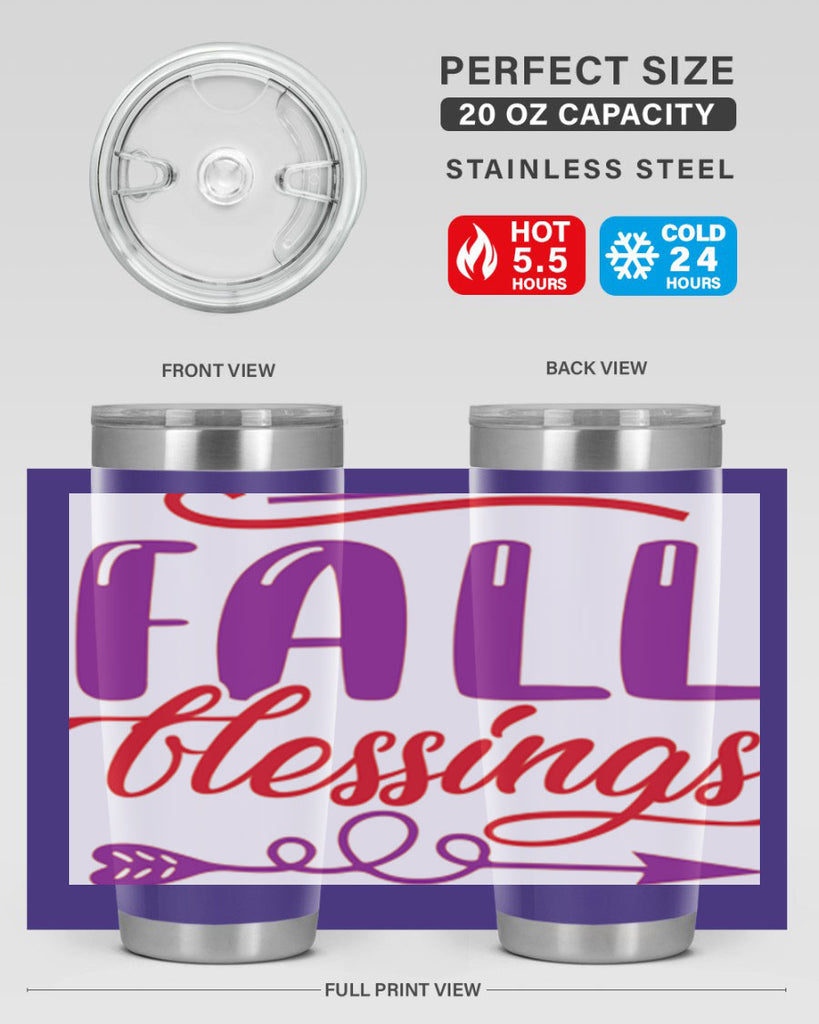 FallBlessingsdesign 146#- fall- Tumbler