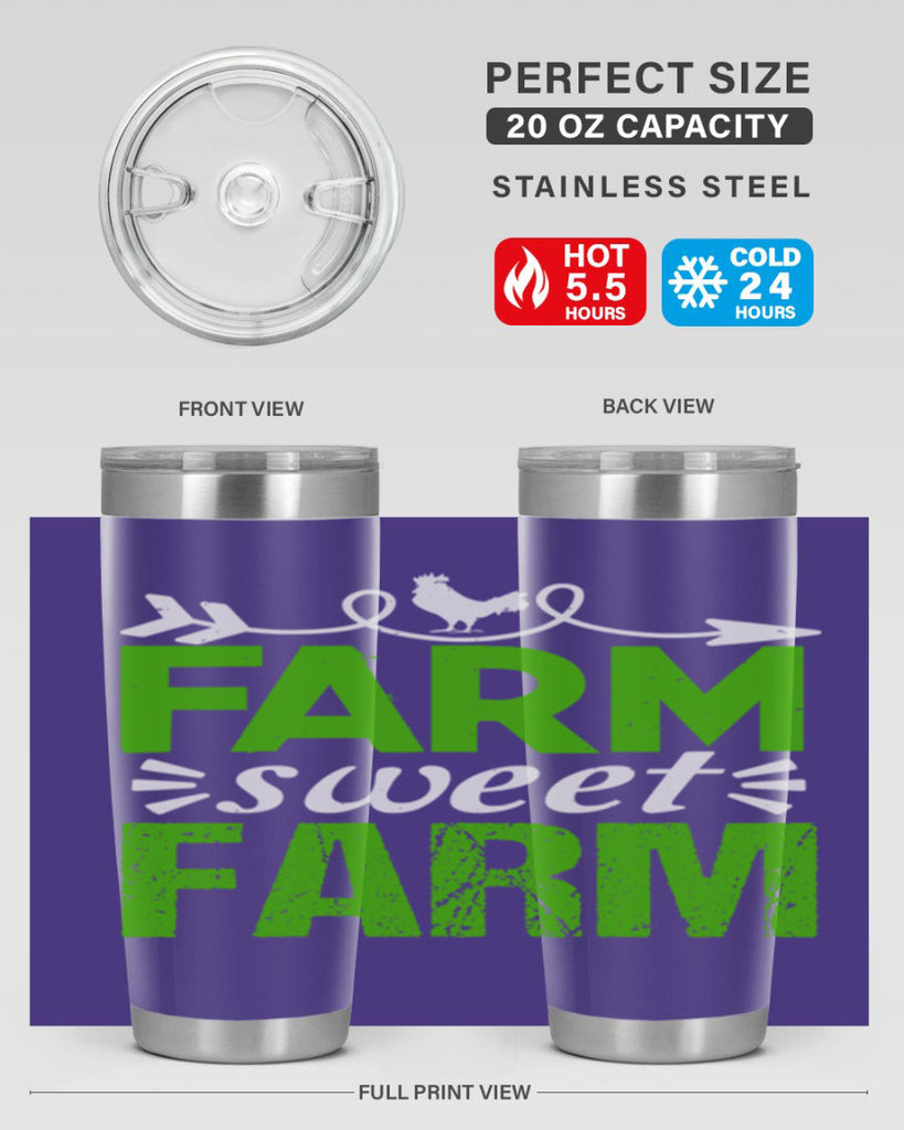 Farm sweet farm 67#- farming and gardening- Tumbler