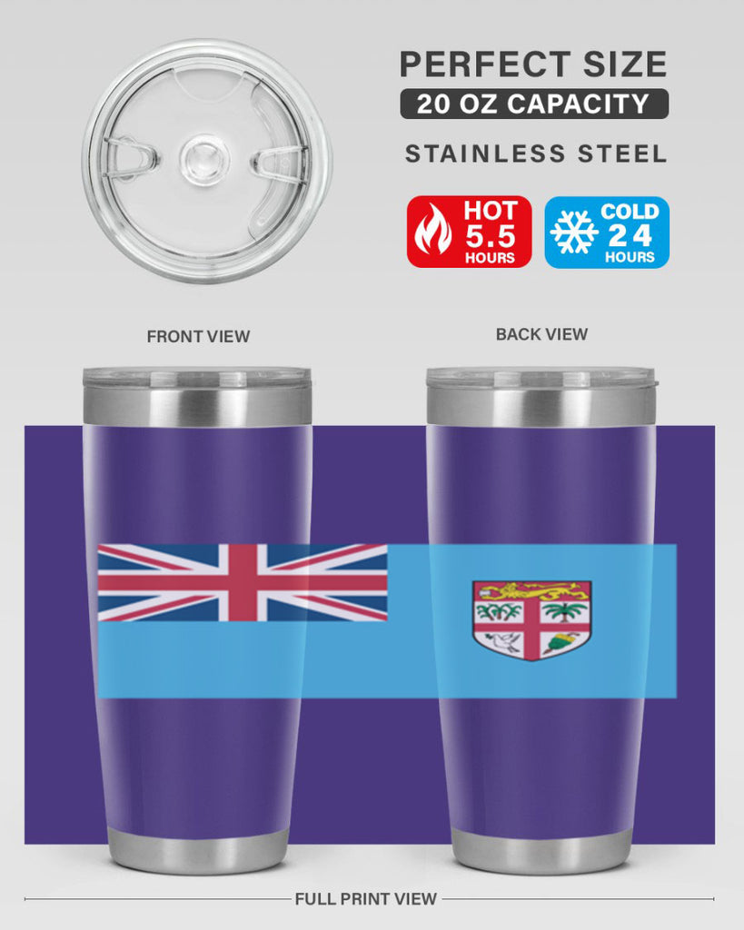 Fiji 139#- world flags- Tumbler