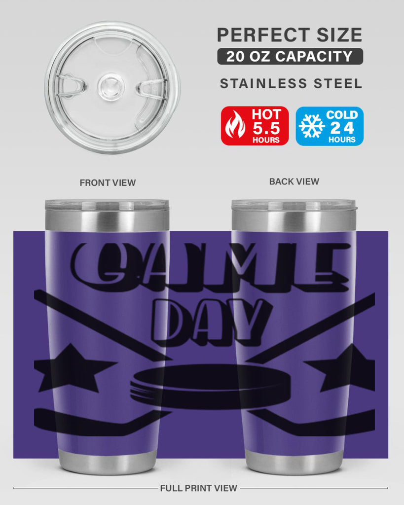 Game day 1220#- hockey- Tumbler