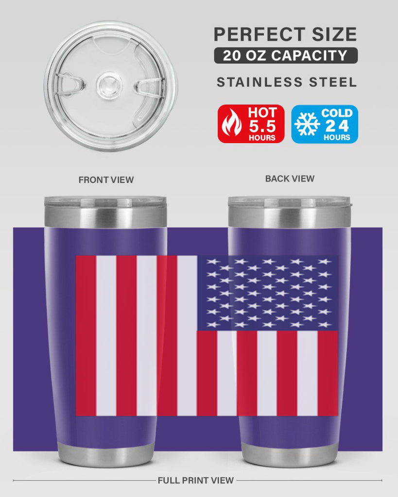 Grunge Flag 53#- Us Flags- Tumbler