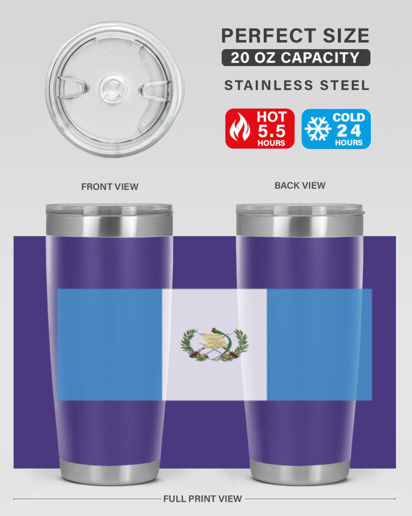 Guatemala 129#- world flags- Tumbler