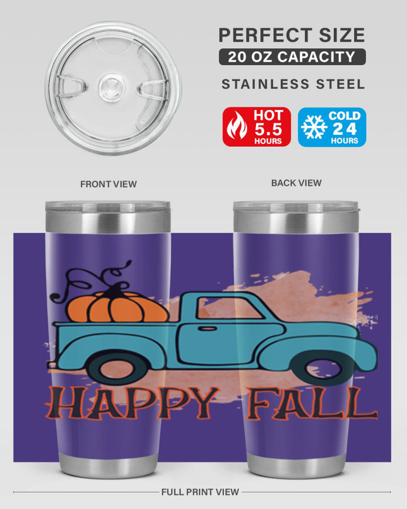 Happy Fall 220#- fall- Tumbler
