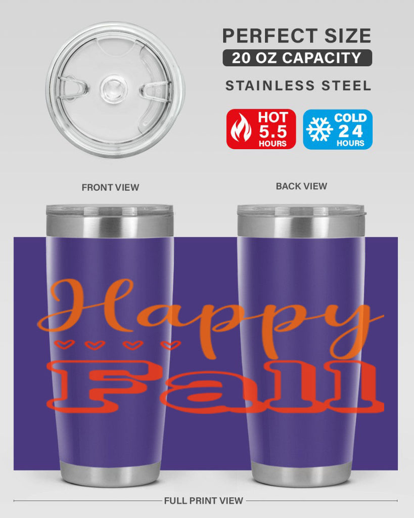 Happy Fall Design 222#- fall- Tumbler