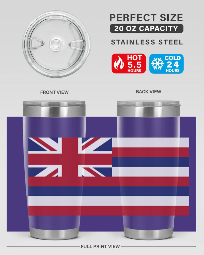 Hawaii 41#- Us Flags- Tumbler