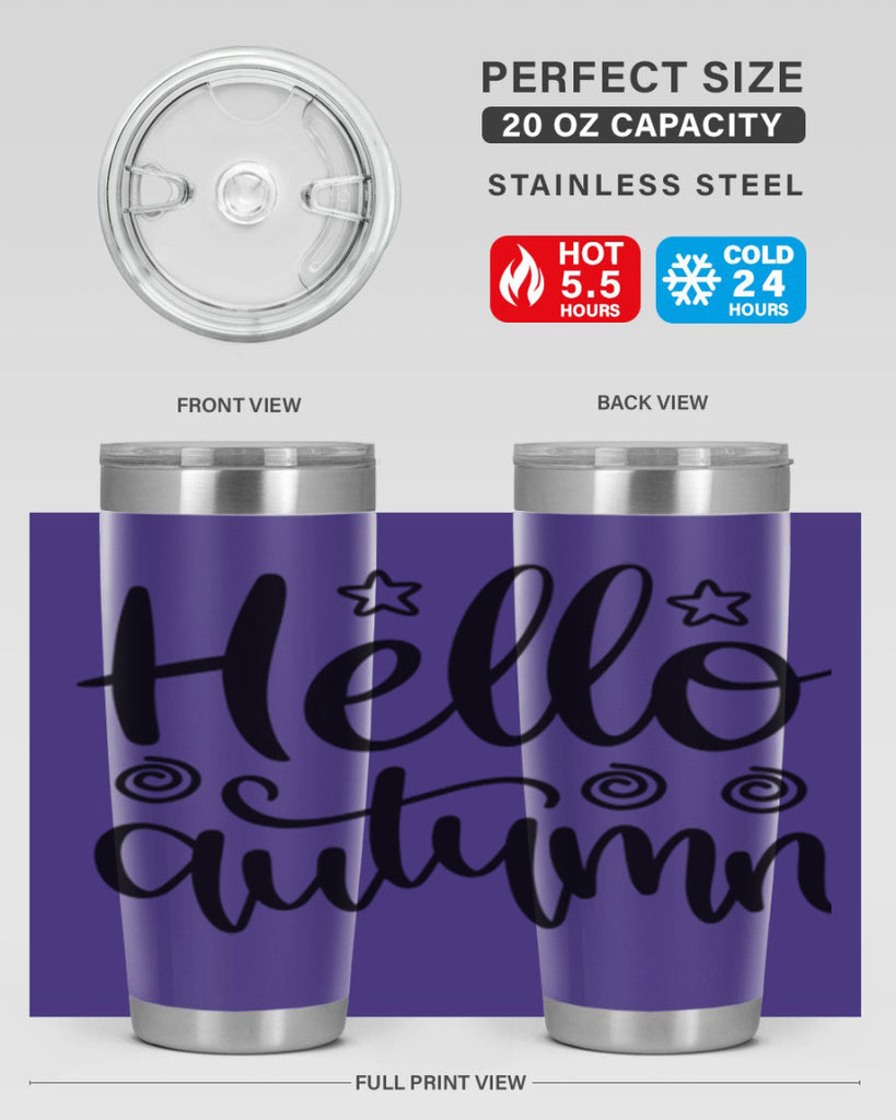 Hello Autumn 270#- fall- Tumbler