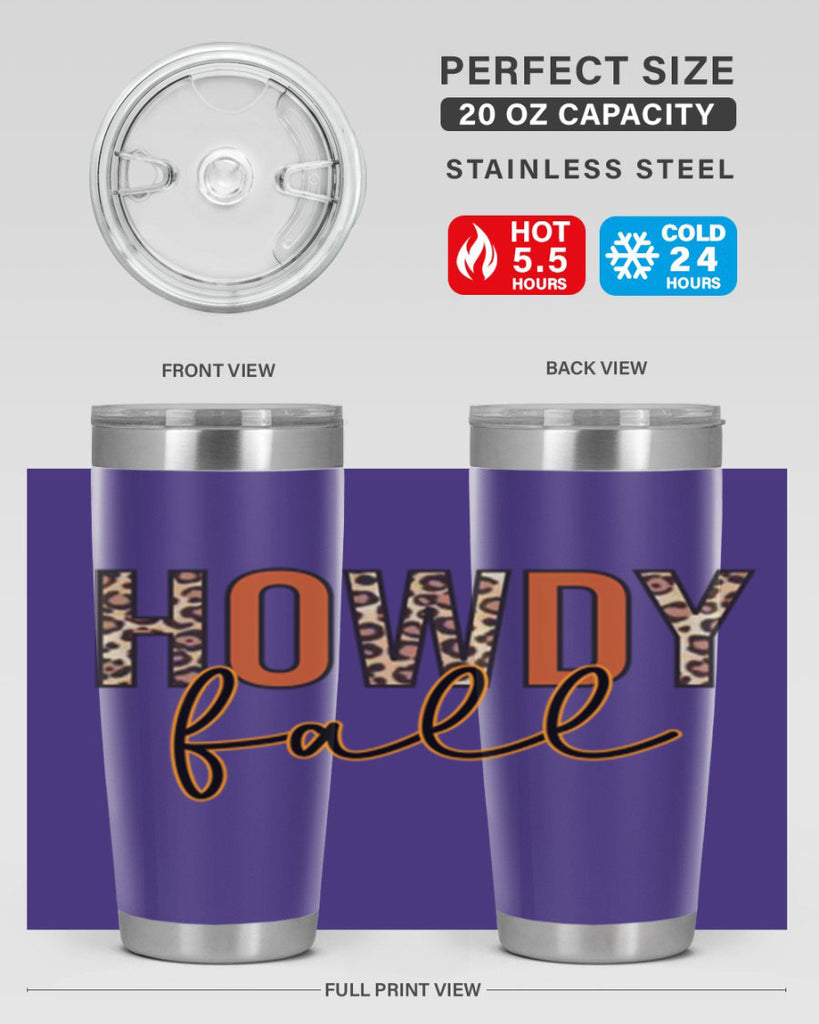 Howdy fall 320#- fall- Tumbler
