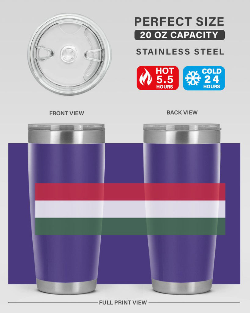Hungary 123#- world flags- Tumbler