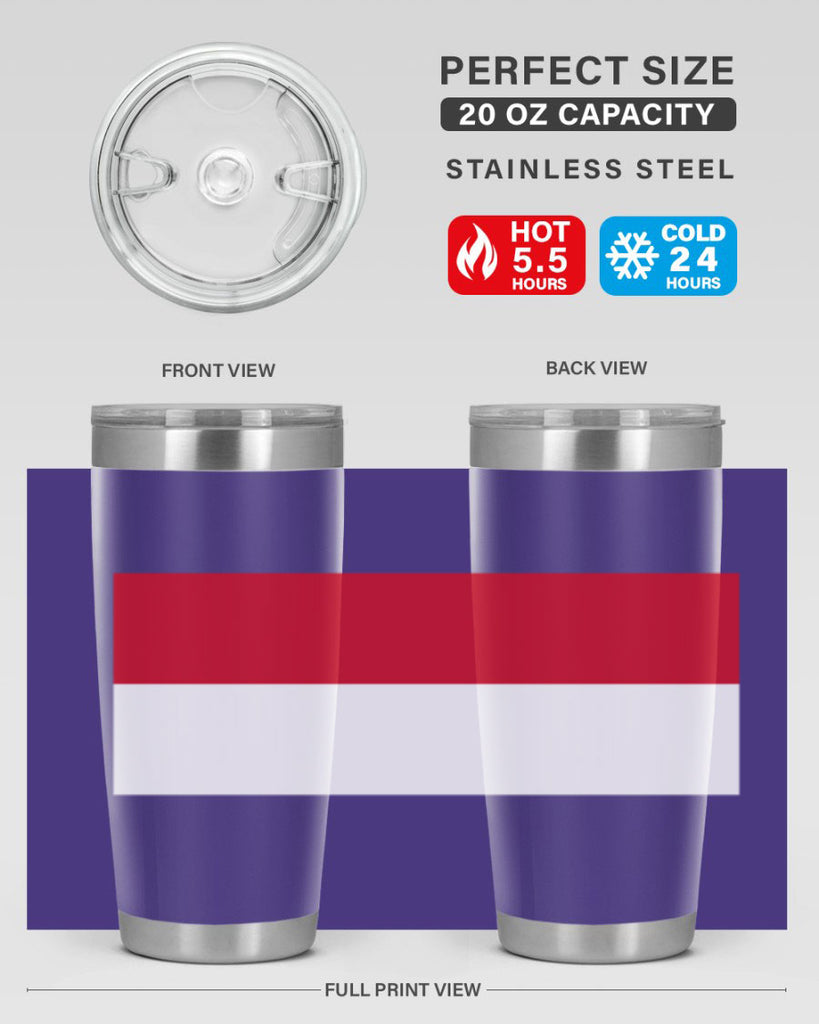 Indonesia 120#- world flags- Tumbler