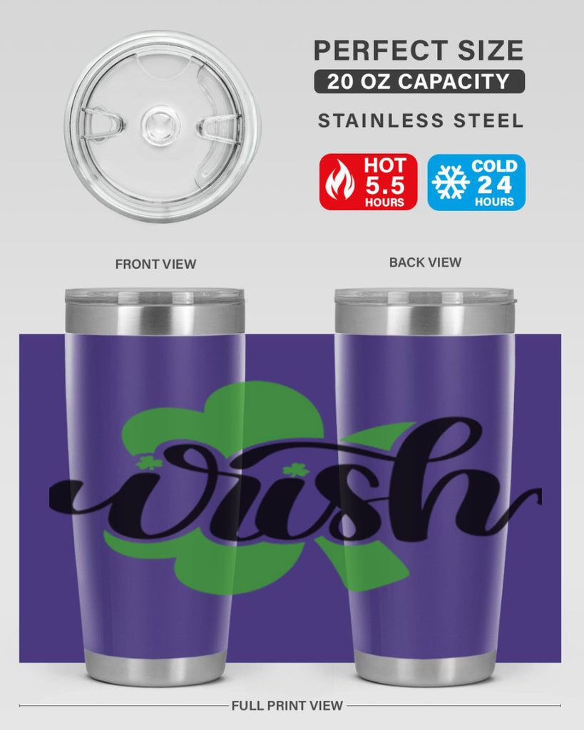Irish Style 82#- St Patricks Day- Tumbler