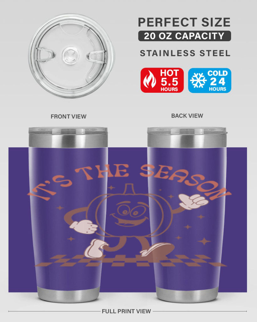 Its The Season 378#- fall- Tumbler