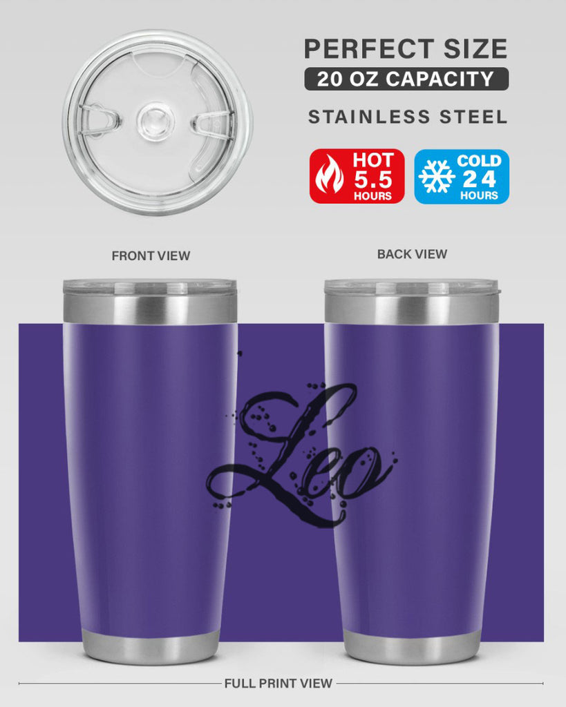 Leo 287#- zodiac- Tumbler