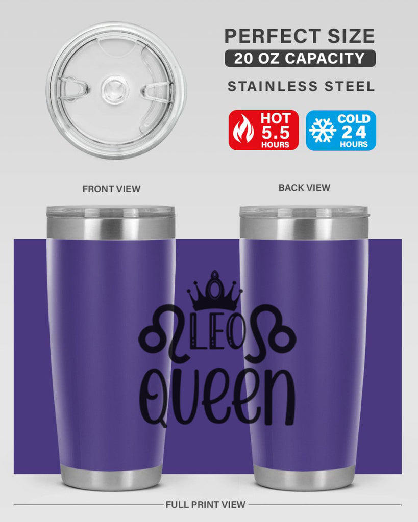 Leo queen 292#- zodiac- Tumbler