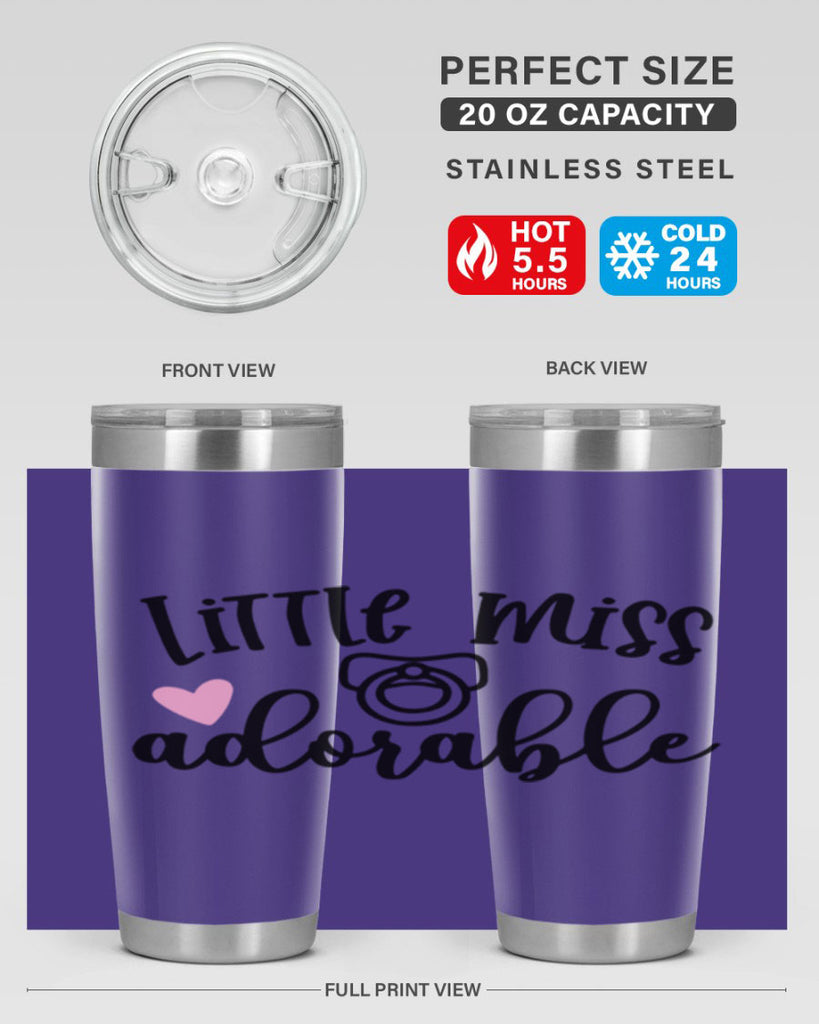 Little Miss Adorable Style 59#- baby- tumbler