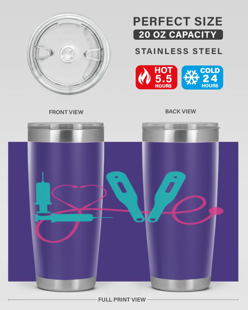 Love Style Style 135#- nurse- tumbler
