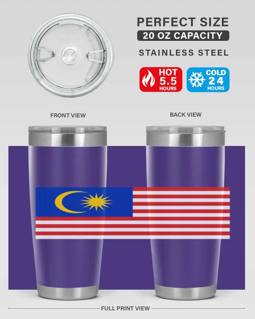 Malaysia 94#- world flags- Tumbler