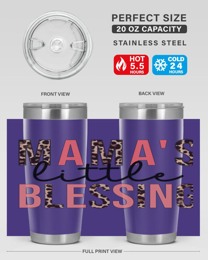 Mamas little blessing 420#- fall- Tumbler