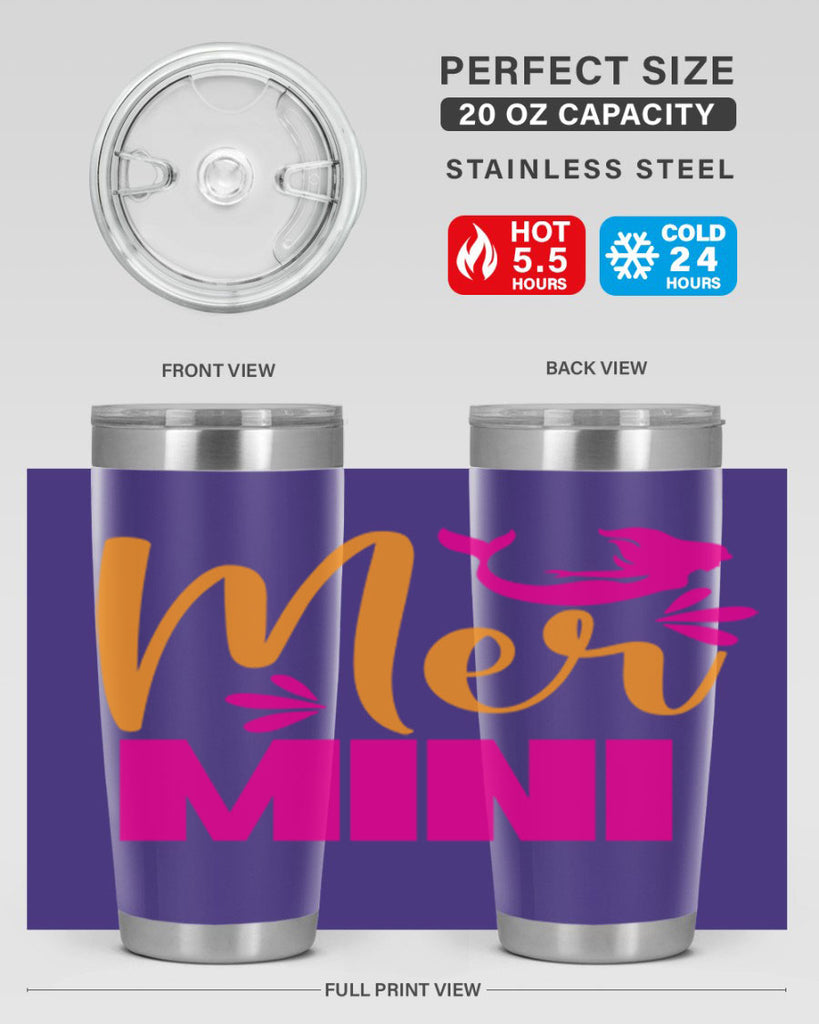 Mer Mini 339#- mermaid- Tumbler