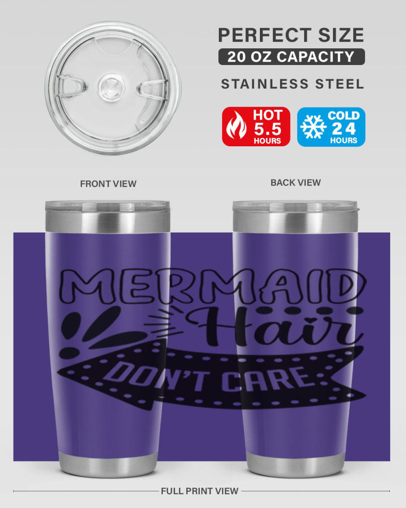 Mermaid hair dont care 403#- mermaid- Tumbler