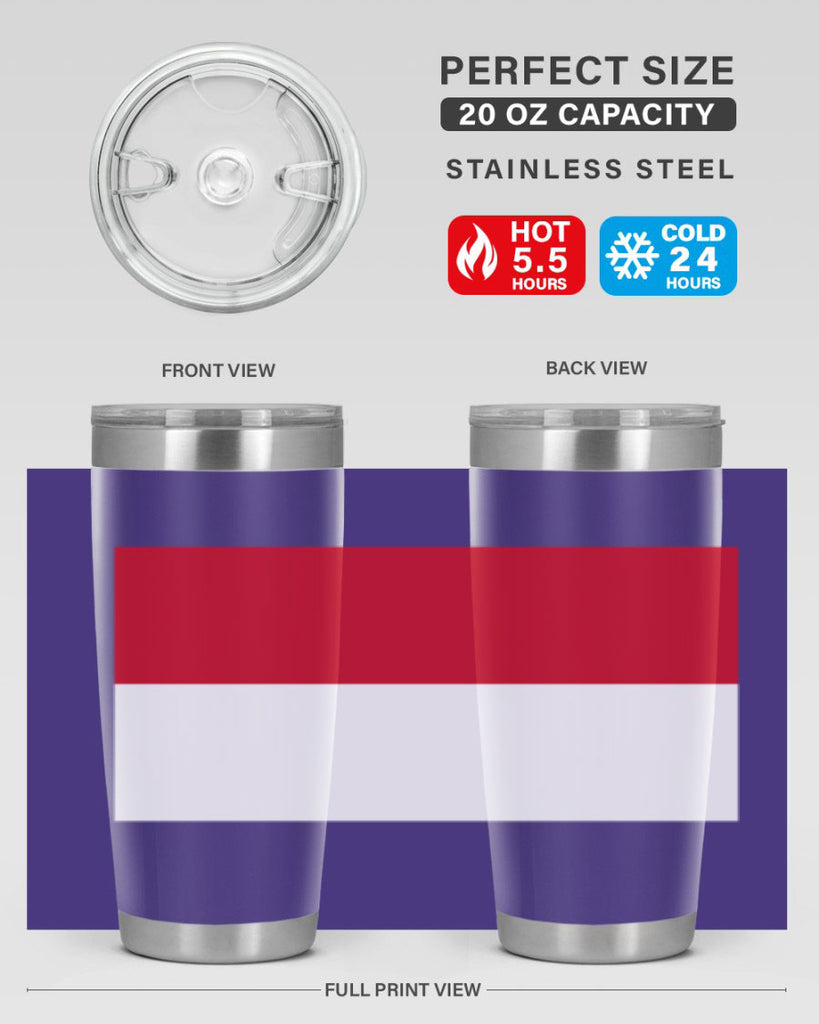 Monaco 84#- world flags- Tumbler