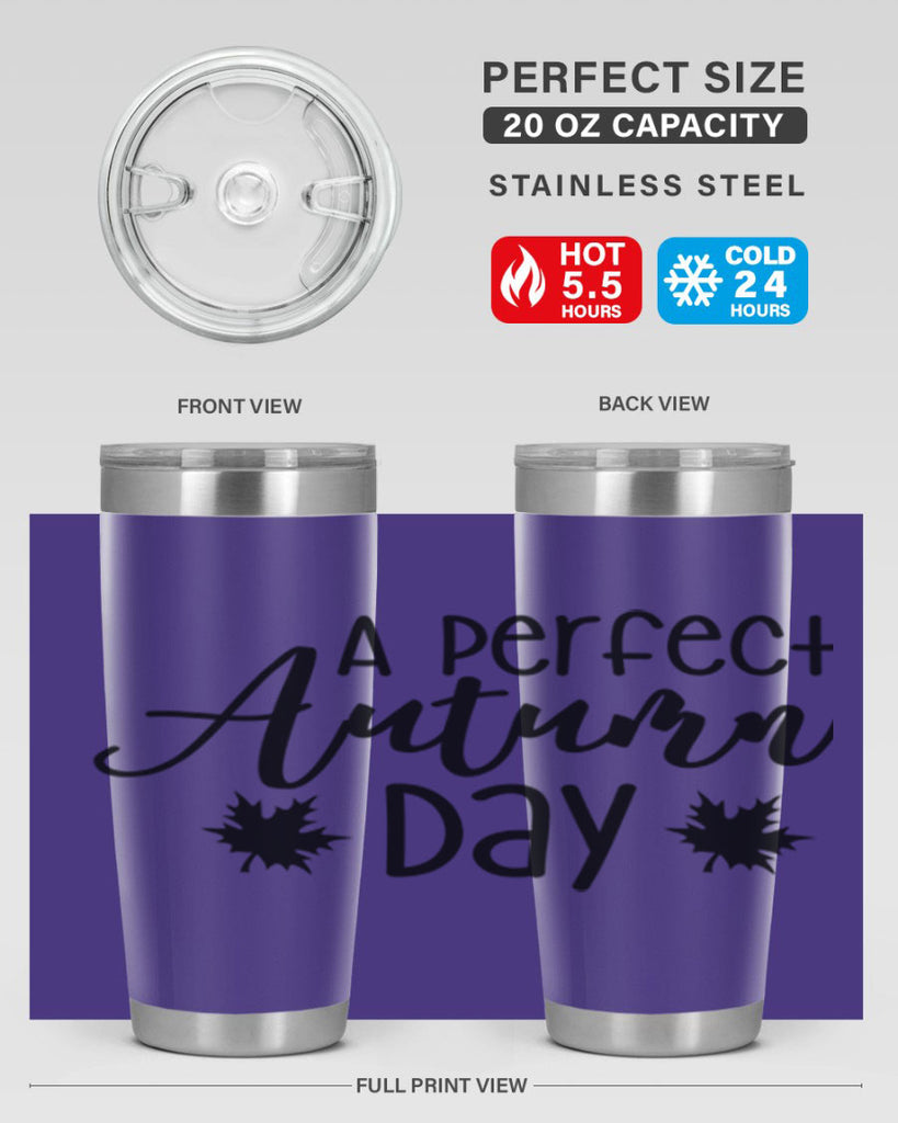 My Perfect Autumn Day 438#- fall- Tumbler