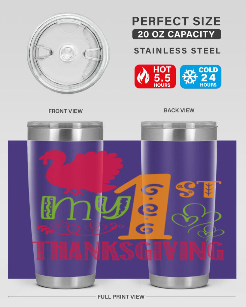 My st Thanksgiving 432#- fall- Tumbler